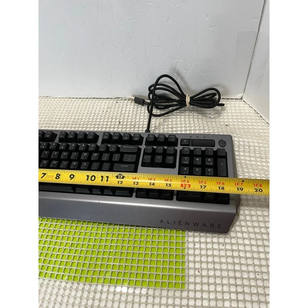 Alienware Pro Gaming Mechanical Keyboard AW768 & Wired Optical Mouse Gunmetal